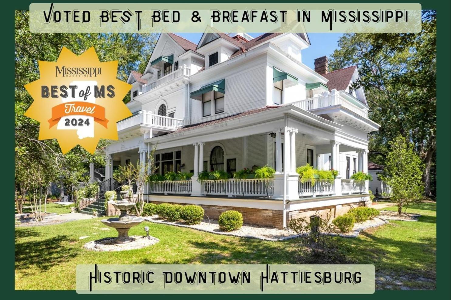 Ross Mansion Bed & Breakfast 해티스버그 외부 사진